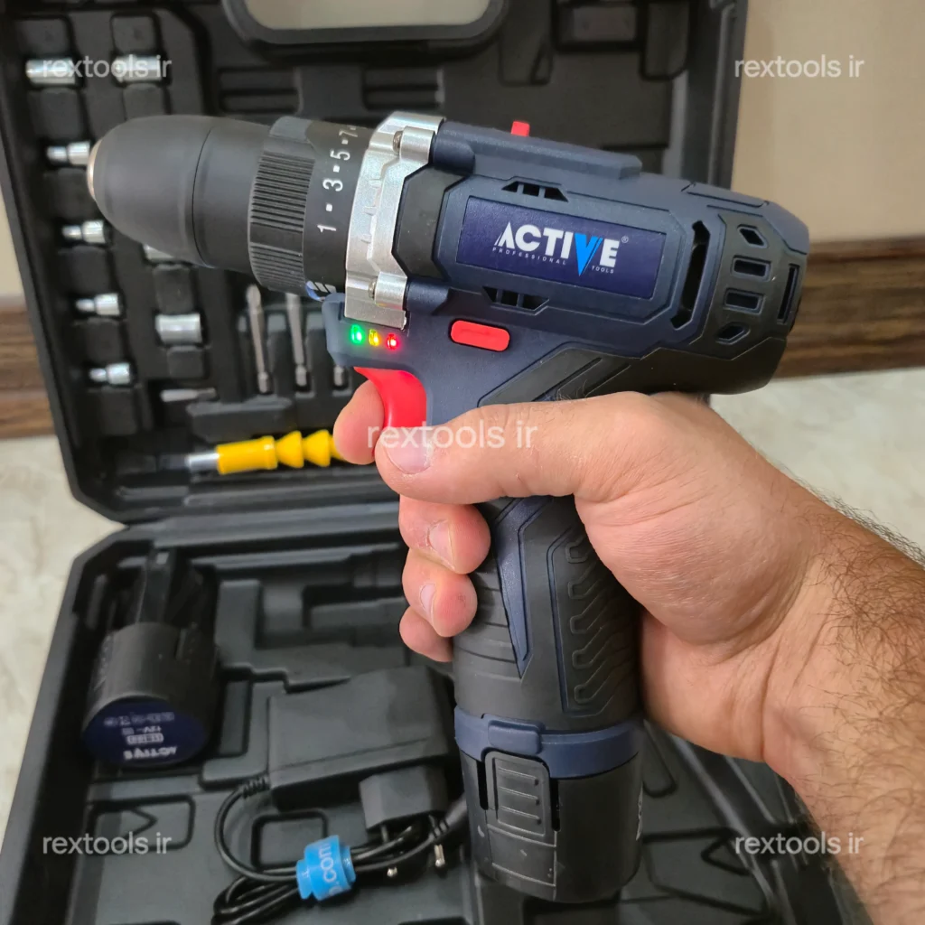 دریل شارژی 12 ولت همراه کیف BMC اکتیو مدل AC-2812BM