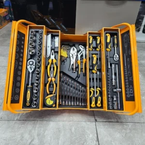 مجموعه جعبه بکس و ابزار دستی ۸۵ عددی نیوپاور مدل 29-241