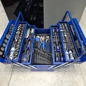 مجموعه جعبه بکس و ابزار دستی ۸۵ عددی صنعتی باس مدل Box-85N