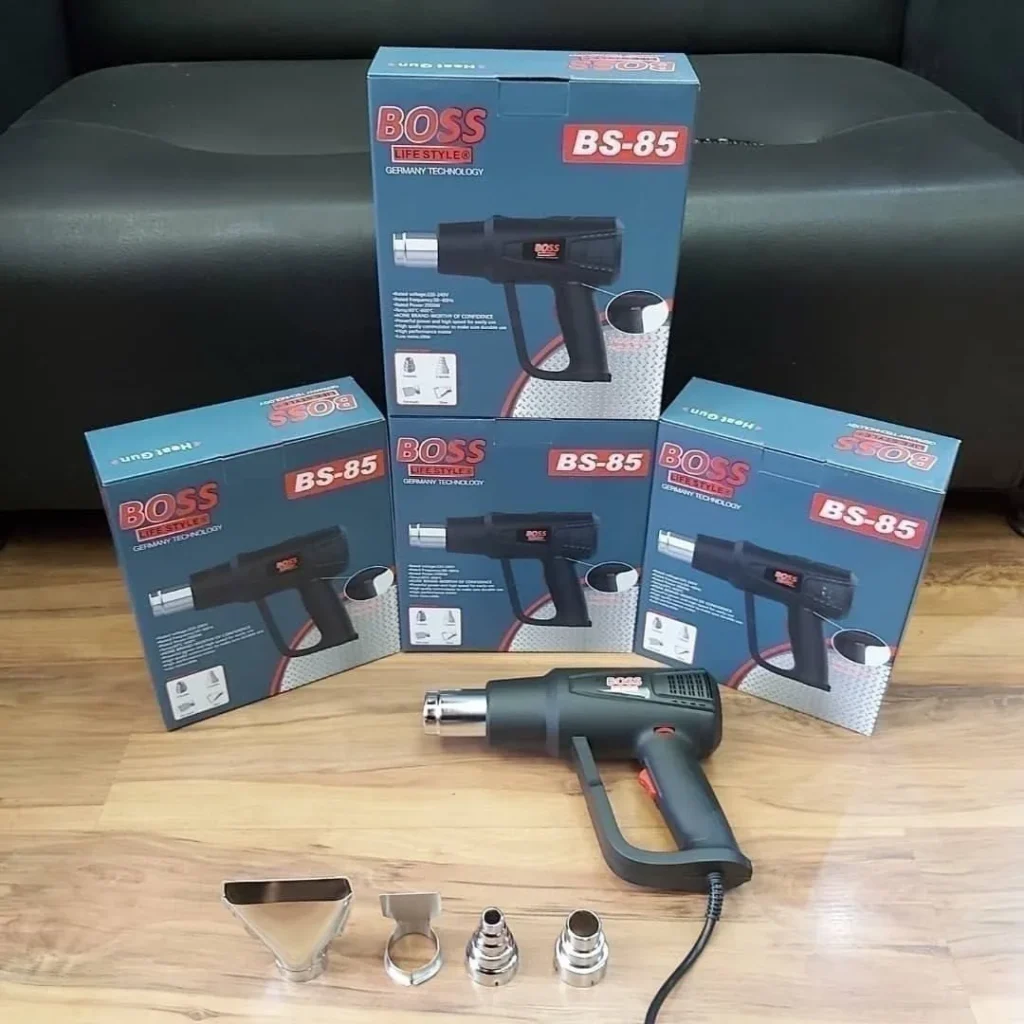 سشوار صنعتی دیمردار 2000 وات باس مدل Bs_Heat gun