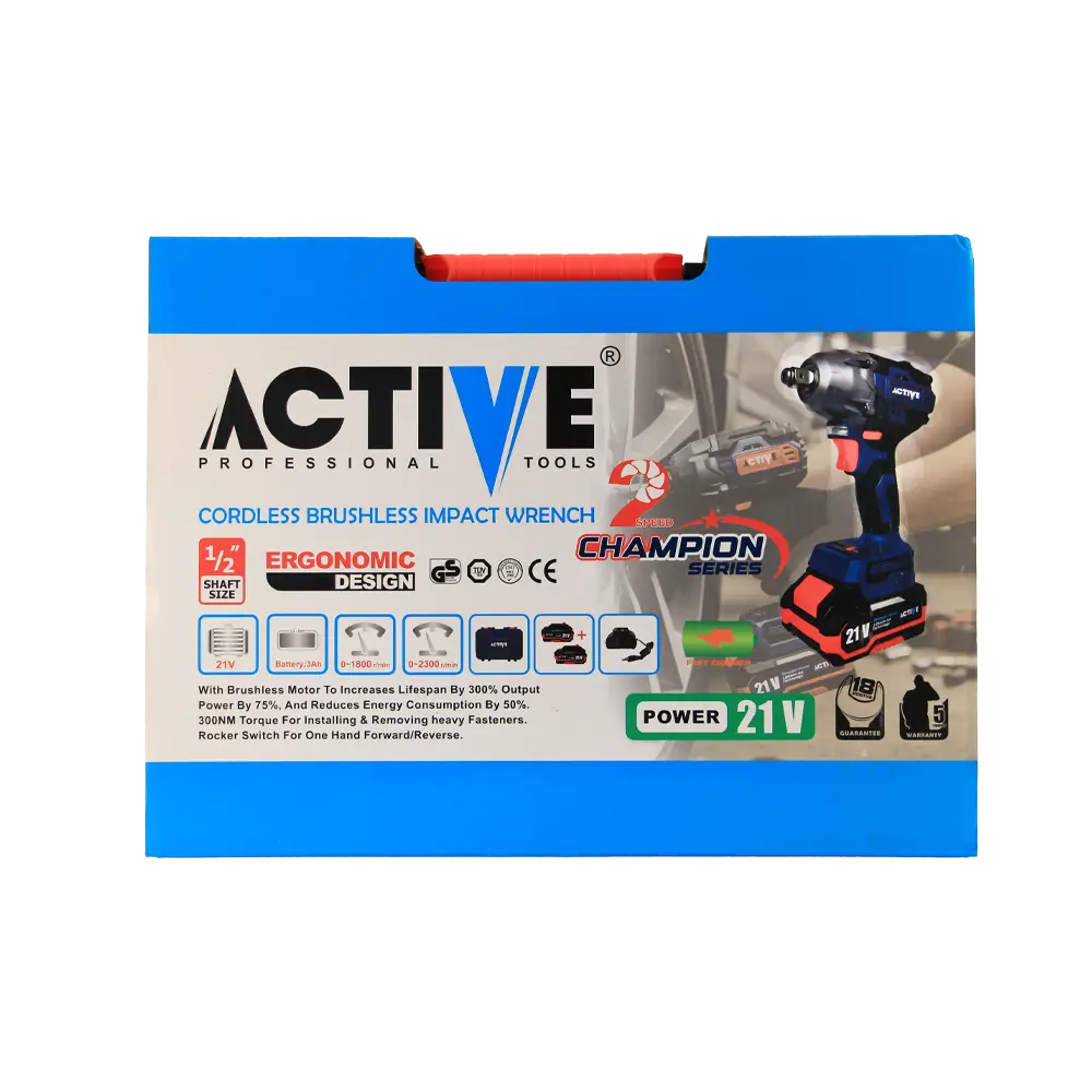 بکس شارژی براشلس اکتیو مدل AC-7823CH عکس جعبه محصول